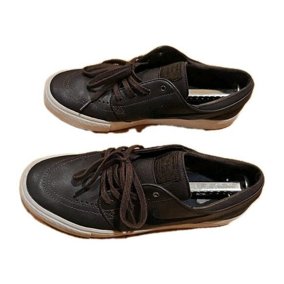 Nike Zoom Stefan Janoski L Baroque Brown/Black US Men Size 9.5 616490-200 - Picture 4 of 7